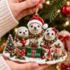 Picture of Personalized Seal Family Christmas Ornament, Custom Ocean Animal Acrylic Ornament, Seal Lover Gift, Marine Life Holiday Keepsake Decor 2026