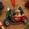 Picture of Personalized Dog Christmas Ornament, Custom Pet Car Acrylic Ornament, Puppy Holiday Gift, Dog Lover Keepsake, Pet Memorial Christmas Decor
