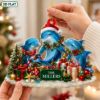 Picture of Personalized Dolphin Family Christmas Ornament, Custom Ocean Animal Acrylic Ornament, Dolphin Lover Gift, Coastal Holiday Keepsake Decor