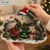 Picture of Personalized Crappie Fishing Christmas Ornament, Custom Fish Acrylic Ornament, Angler Gift, Fisherman Keepsake, Ice Fishing Holiday Decor