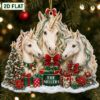 Picture of Personalized Unicorn Christmas Ornament, Custom Unicorn Acrylic Ornament, Fantasy Horse Gift, Magical Christmas Keepsake, Holiday Decor 2026