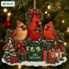 Picture of Personalized Cardinal Christmas Ornament, Custom Northern Cardinal Acrylic Ornament, Bird Lover Gift, Wildlife Keepsake, Holiday Decor 2026