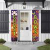 Picture of Ghost Bows Halloween Home Decor Banners, Front Door Hanging Signs, Spooky Porch Decoration, Fall Seasonal Outdoor Decor,Party Entrance Decor