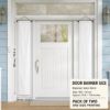 Picture of Ghost Greettings Halloween Door Banners, Halloween Porch Decor, Spooky Front Door Hanging Signs, Fall Home Decoration, Trick Or Treat Decor