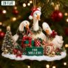 Picture of Personalized Goose Christmas Ornament, Custom Goose Family Holiday Keepsake, White Goose Lover Gift, Farmhouse Christmas Tree Decor 2026