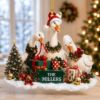 Picture of Personalized Goose Christmas Ornament, Custom Goose Family Holiday Keepsake, White Goose Lover Gift, Farmhouse Christmas Tree Decor 2026