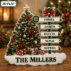 Picture of Personalized Family Christmas Ornament, Custom Family Name Christmas Tree Keepsake, Family Name Tree Decor, Holiday Gift Family Ornament
