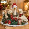 Picture of Personalized White Goose Christmas Ornament, Custom Goose Family Keepsake, Domestic Goose Holiday Gift, Farmhouse Christmas Tree Decor 2026