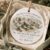 Picture of Custom House Christmas Ornament 2026, Personalized Family Home Keepsake, Address Ornament, New Home Gift, Christmas Tree Decoration