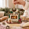 Picture of Personalized Vintage Baking Oven Acrylic Ornament 2026, Custom Name Christmas Kitchen Keepsake, Baker Gift, Home Baker Holiday Tree Decor