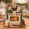Picture of Personalized Vintage Baking Oven Acrylic Ornament 2026, Custom Name Christmas Kitchen Keepsake, Baker Gift, Home Baker Holiday Tree Decor