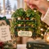 Picture of Personalized Plant Lover Ornament, Custom Name Houseplant Christmas Ornament, Plant Mom Gift, Green Thumb Gift, Happy Place Keepsake 2026