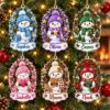 Picture of Personalized Snowman Christmas Ornament 2026, Custom Name Snowman Ornament, Kids Christmas Gift, Family Holiday Keepsake, Stocking Stuffer