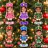 Picture of Personalized Nutcracker Christmas Ornament 2026, Custom Photo Face & Name Ornament, Kids Holiday Keepsake, Christmas Gift for Kids Christmas