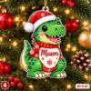 Picture of Personalized Kids Christmas Ornament 2026, Custom Name Ornament, Unicorn Ballerina Dinosaur Train Rocket, Christmas Gift for Kids 2026