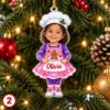 Picture of Personalized Kids Career Christmas Ornament 2026, Custom Photo & Name Ornament, Future Profession Gift, Child Keepsake Christmas Ornament