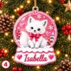 Picture of Personalized Snow Globe Christmas Ornament 2026, Custom Name Animal Ornament, Kids Christmas Gift, Holiday Keepsake, Stocking Stuffer 2026