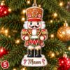 Picture of Personalized Nutcracker Christmas Ornament 2026, Custom Name Nutcracker Ornament, Kids Christmas Gift, Holiday Keepsake, Stocking Stuffer