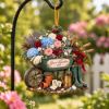 Picture of Personalized Gardener Christmas Ornament 2026, Custom Name Wheelbarrow Flower Garden Keepsake, Gardening Lover Gift, Gift for Gardener