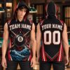 Picture of Personalized Billiards Sleeveless Hoodie, Custom Name Number Pool Shirt, 8 Ball Pool Team Jersey, Billiard Player Gift for Men Billard