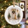 Picture of Personalized Dog Christmas Ornament 2026, Custom Pet Name Home Keepsake, Dog Lover Gift, Pet Memorial Ornament, Christmas Gift for Dog Mom