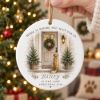 Picture of Personalized Dog Christmas Ornament 2026, Custom Pet Name Home Keepsake, Dog Lover Gift, Pet Memorial Ornament, Christmas Gift for Dog Mom