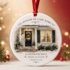 Picture of Personalized New Home Christmas Ornament 2026, Custom House Address Keepsake, First Christmas in New Home Gift, Housewarming Gift for Couple