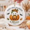 Picture of Personalized Baby’s First Halloween Ornament 2026, Custom Baby Name Pumpkin Keepsake, Cute Halloween Gift for Newborn, Baby Halloween Gift