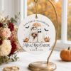 Picture of Personalized Halloween Wedding Ornament 2026, Custom Couple Names Married Keepsake, First Halloween Together Gift, Newlywed Halloween Gift
