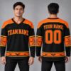Picture of Personalized Halloween Hockey Jersey, Custom Name Number Jersey, Spider Web Bat Team Shirt, Spooky Sports Jersey, Halloween Gift 2026