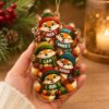 Picture of Personalized Fox Family Ornament, Custom Name Christmas Acrylic Ornament, Woodland Animal Family Tree Decor, Cute Holiday Keepsake Gift 2026