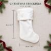 Picture of Personalized Christmas Stocking, Custom Name Animal Stocking, Cute Bear Bunny Penguin Fox Holiday Stocking, Kids Christmas Gift 2026