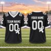 Picture of Personalized Lung Cancer Awareness Jersey, Custom Name Number White Ribbon Shirt, Lung Cancer Support Team Jersey, Survivor Gift 2026