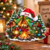 Picture of Camping Christmas Ornament, Personalized Acrylic Ornament, Custom Name Outdoor Adventure Tree Decor, Cozy Camper Holiday Keepsake Gift 2026