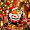 Picture of Sushi Christmas Ornament, Personalized Food Acrylic Ornament, Custom Name Japanese Sushi Tree Decor, Cute Foodie Holiday Keepsake Gift 2026