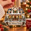 Picture of Personalized Family House Ornament, Custom New Home Christmas Acrylic Ornament, Family Home Tree Decor, New Home Holiday Keepsake Gift 2026