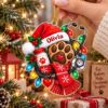Picture of Veterinary Christmas Ornament, Personalized Pet Acrylic Ornament, Custom Name Vet Tech Tree Decor, Animal Lover Holiday Keepsake Gift 2026