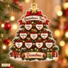 Picture of Grandma Christmas Ornament, Personalized Family Tree Acrylic Ornament, Custom Grandkids Names, Grandma Holiday Decor, Keepsake Gift 2026