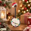 Picture of Banjo Christmas Ornament, Personalized Banjo Acrylic Ornament, Custom Name Music Instrument Tree Decor, Musician Holiday Keepsake Gift 2026