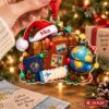 Picture of Travel Christmas Ornament, Personalized Travel Acrylic Ornament, Custom Name Suitcase Globe Tree Decor, Traveler Holiday Keepsake Gift 2026