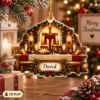 Picture of Christian Christmas Ornament, Personalized Church Acrylic Ornament, Custom Name Nativity Tree Decor, Religious Holiday Keepsake Gift 2026