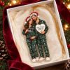 Picture of Personalized Bump's First Christmas Ornament, Our Little Miracle Coming 2027, Expecting Parents, Baby Announcement, Pregnancy Keepsake