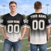 Picture of Personalized Football Jersey, Custom Team Name & Number Mesh Jersey, Personalized Player Name Sports Shirt, Football Team Gift Jersey