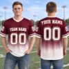 Picture of Personalized Football Jersey, Custom Team Name & Number Mesh Jersey, Personalized Player Name Sports Shirt, Football Team Gift Jersey