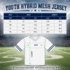Picture of Personalized Football Jersey, Custom Team Name & Number Mesh Jersey, Personalized Player Name Sports Shirt, Football Team Gift Jersey