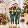 Picture of Personalized Bump's First Christmas Ornament, Promoted To Mom And Dad 2027, Expecting Parents, Baby Announcement, Pregnancy Keepsake Gift