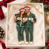 Picture of Personalized Bump's First Christmas Ornament, Promoted To Mom And Dad 2027, Expecting Parents, Baby Announcement, Pregnancy Keepsake Gift