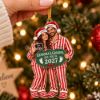 Picture of Personalized Grandma Grandpa Christmas Ornament, See You In 2027, Baby Announcement, Expecting Grandparents Pregnancy Keepsake Gift
