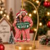 Picture of Personalized Grandma Grandpa Christmas Ornament, See You In 2027, Baby Announcement, Expecting Grandparents Pregnancy Keepsake Gift