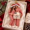 Picture of Personalized Bump's First Christmas Ornament, See You In 2027 Baby Announcement, Expecting Parents, Pregnancy Keepsake, Christmas Gift